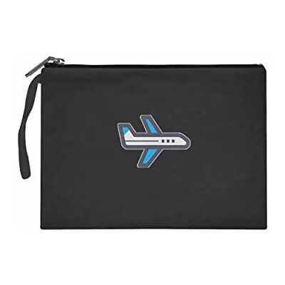 Bonateks Vrouwen TRFCB101667 dames clutches, zwart, zwart Bonateks Vrouwen TRFCB101667 dames clutches, zwart, zwart