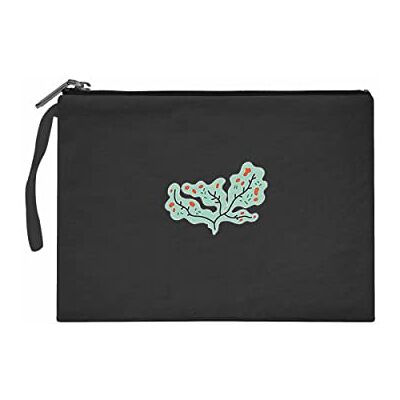 Bonateks Vrouwen TRFCB102250 Dames Clutches, Zwart, zwart Bonateks Vrouwen TRFCB102250 Dames Clutches, Zwart, zwart