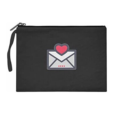 Bonateks Vrouwen TRFCB101406 Dames Clutches, Zwart, zwart Bonateks Vrouwen TRFCB101406 Dames Clutches, Zwart, zwart
