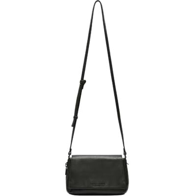 LIEBESKIND BERLIN Leren schoudertas clutch Hera Sheep Natural Crossbody Black zwart LIEBESKIND BERLIN Leren schoudertas clutch Hera Sheep Natural Crossbody Black zwart