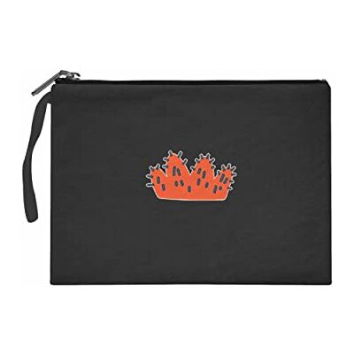 Bonateks Vrouwen TRFCB102239 Clutches voor dames, zwart, zwart Bonateks Vrouwen TRFCB102239 Clutches voor dames, zwart, zwart