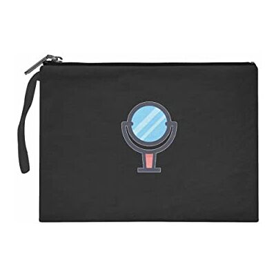 Bonateks Vrouwen TRFCB101300 Dames Clutches, Zwart, zwart Bonateks Vrouwen TRFCB101300 Dames Clutches, Zwart, zwart