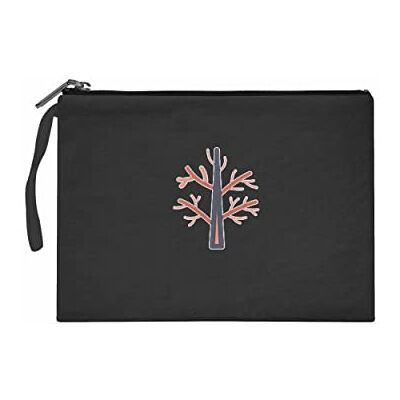 Bonateks Vrouwen TRFCB101752 Dames Clutches, Zwart, zwart Bonateks Vrouwen TRFCB101752 Dames Clutches, Zwart, zwart