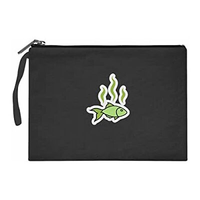 Bonateks Vrouwen TRFCB102304 Dames Clutches, Zwart, zwart Bonateks Vrouwen TRFCB102304 Dames Clutches, Zwart, zwart