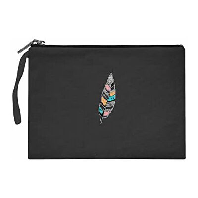 Bonateks Vrouwen TRFCB101847 Dames Clutches, Zwart, zwart Bonateks Vrouwen TRFCB101847 Dames Clutches, Zwart, zwart