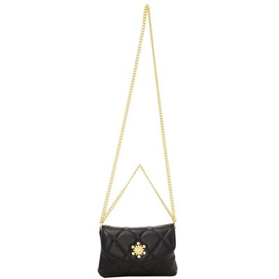 FELIPA Dames handtas tas clutch, zwart, zwart, Eén Maat FELIPA Dames handtas tas clutch, zwart, zwart, Eén Maat