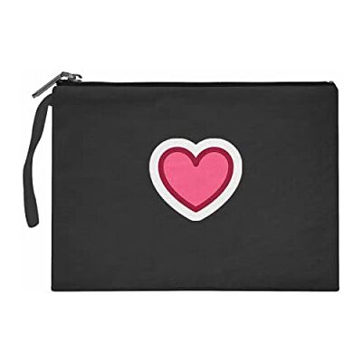 Bonateks Vrouwen TRFCB102309 Clutches voor dames, zwart, zwart Bonateks Vrouwen TRFCB102309 Clutches voor dames, zwart, zwart