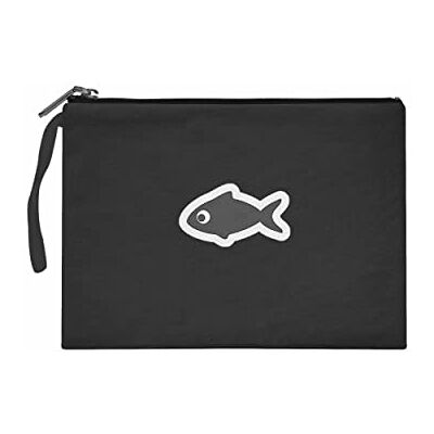 Bonateks Vrouwen TRFCB102308 dames clutches, zwart, zwart Bonateks Vrouwen TRFCB102308 dames clutches, zwart, zwart