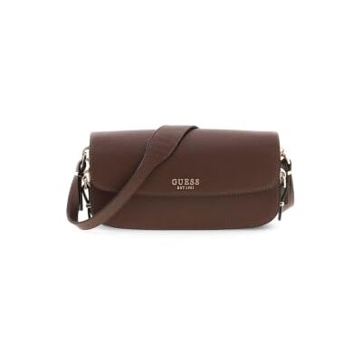 GUESS schoudertas Danielle Flap Shoulder Bag Brown bruine GUESS schoudertas Danielle Flap Shoulder Bag Brown bruine