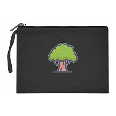 Bonateks Women's TRFCB101762 Clutches voor dames, zwart, zwart Bonateks Women's TRFCB101762 Clutches voor dames, zwart, zwart