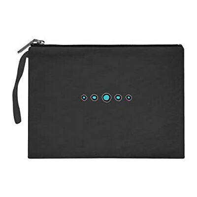Bonateks Vrouwen TRFCB101864 Dames Clutches, Zwart, zwart Bonateks Vrouwen TRFCB101864 Dames Clutches, Zwart, zwart