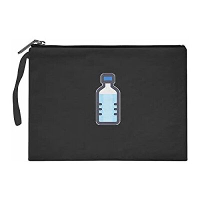 Bonateks Vrouwen TRFCB101735 Dames Clutches, Zwart, zwart Bonateks Vrouwen TRFCB101735 Dames Clutches, Zwart, zwart