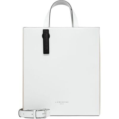 LIEBESKIND BERLIN schoudertas handtas Paper Bag Carter Bi-Color Tote Bag Cream White wit LIEBESKIND BERLIN schoudertas handtas Paper Bag Carter Bi-Color Tote Bag Cream White wit