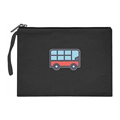 Bonateks Vrouwen TRFCB101786 dames clutches, zwart, zwart Bonateks Vrouwen TRFCB101786 dames clutches, zwart, zwart