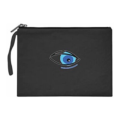 Bonateks Vrouwen TRFCB101930 Dames Clutches, Zwart, zwart Bonateks Vrouwen TRFCB101930 Dames Clutches, Zwart, zwart