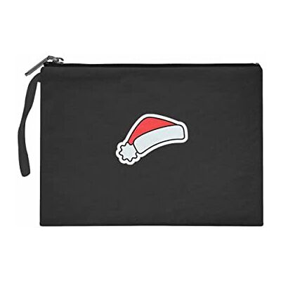 Bonateks Women's TRFCB102321 Clutches voor dames, zwart, zwart Bonateks Women's TRFCB102321 Clutches voor dames, zwart, zwart