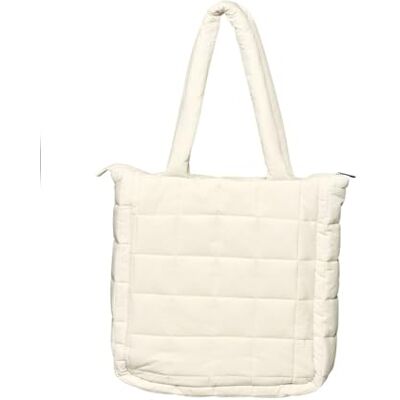 Cecil Dames gewatteerde look shopper, Beige Meringues, A Cecil Dames gewatteerde look shopper, Beige Meringues, A