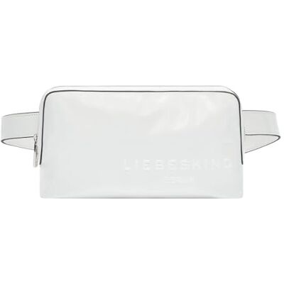 LIEBESKIND BERLIN Leren schoudertas gordeltas Elvira Paper Touch Crinkle Belt Bag Arctic crème LIEBESKIND BERLIN Leren schoudertas gordeltas Elvira Paper Touch Crinkle Belt Bag Arctic crème