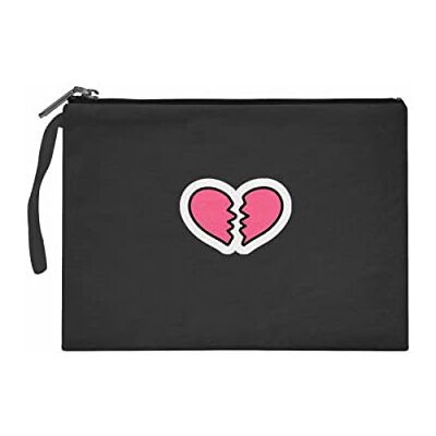 Bonateks Women's TRFCB102314 Clutches voor dames, zwart, zwart Bonateks Women's TRFCB102314 Clutches voor dames, zwart, zwart
