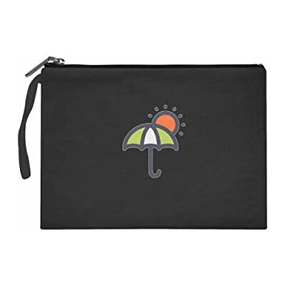 Bonateks Vrouwen TRFCB101427 Dames Clutches, Zwart, zwart Bonateks Vrouwen TRFCB101427 Dames Clutches, Zwart, zwart