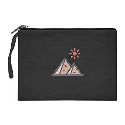 Bonateks Women's TRFCB101202 Clutches voor dames, zwart, zwart Bonateks Women's TRFCB101202 Clutches voor dames, zwart, zwart