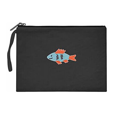 Bonateks Vrouwen TRFCB102197 Dames Clutches, Zwart, zwart Bonateks Vrouwen TRFCB102197 Dames Clutches, Zwart, zwart