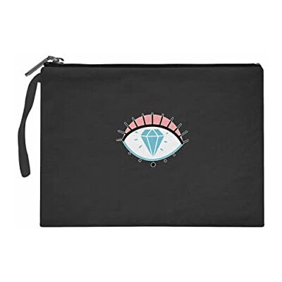 Bonateks Vrouwen TRFCB101918 dames clutches, zwart, zwart Bonateks Vrouwen TRFCB101918 dames clutches, zwart, zwart