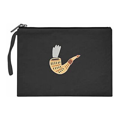 Bonateks Vrouwen TRFCB102216 Dames Clutches, Zwart, zwart Bonateks Vrouwen TRFCB102216 Dames Clutches, Zwart, zwart