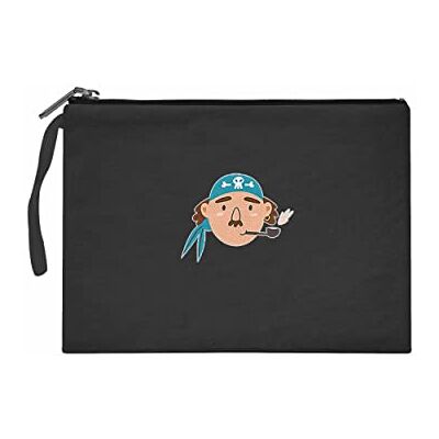 Bonateks Vrouwen TRFCB102230 Clutches voor dames, zwart, zwart Bonateks Vrouwen TRFCB102230 Clutches voor dames, zwart, zwart