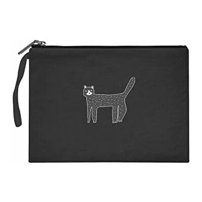 Bonateks Vrouwen TRFCB102139 Clutches voor dames, zwart, zwart Bonateks Vrouwen TRFCB102139 Clutches voor dames, zwart, zwart