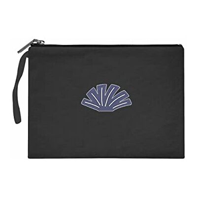 Bonateks Women's TRFCB102261 Clutches voor dames, zwart, zwart Bonateks Women's TRFCB102261 Clutches voor dames, zwart, zwart
