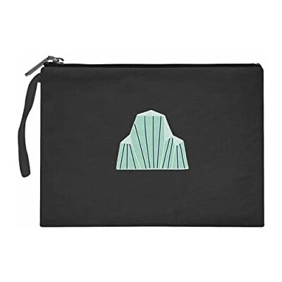 Bonateks Women's TRFCB102263 Clutches voor dames, zwart, zwart Bonateks Women's TRFCB102263 Clutches voor dames, zwart, zwart