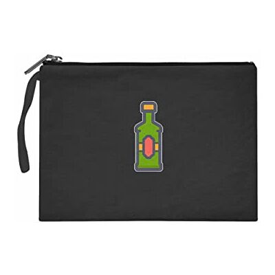 Bonateks Vrouwen TRFCB101626 dames clutches, zwart, zwart Bonateks Vrouwen TRFCB101626 dames clutches, zwart, zwart