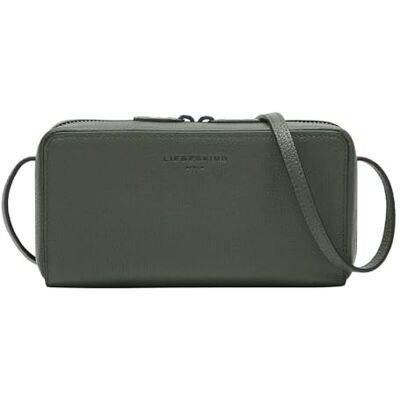 LIEBESKIND BERLIN schoudertas Lou Small Pebble Crossbody Cypress Green groen LIEBESKIND BERLIN schoudertas Lou Small Pebble Crossbody Cypress Green groen