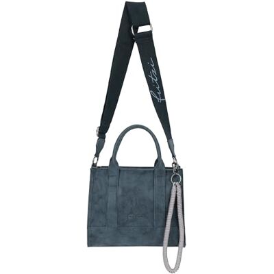 Fritzi aus Preussen Fritzi SquareN Vintage True Blue Crossbodytas Schoudertas Kunstleer Damestas Handtas Dames Vegan Vintage-Wassing Afneembare Hanger Tote Bag Handtas Dames Festivaltas 20,5 x 26 x 11 cm – Blauw Fritzi aus Preussen Fritzi SquareN Vintage True Blue Crossbodytas Schoudertas Kunstleer Damestas Handtas Dames Vegan Vintage-Wassing Afneembare Hanger Tote Bag Handtas Dames Festivaltas 20,5 x 26 x 11 cm – Blauw