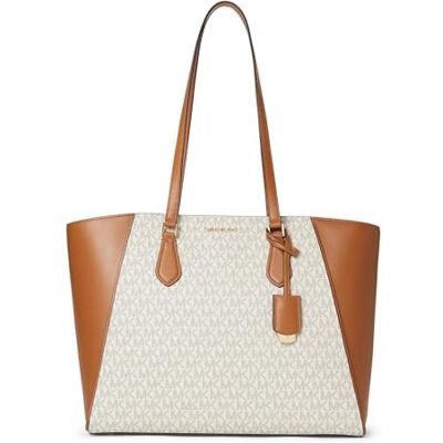 Michael Kors Taryn grote multifunctionele damestas met ritssluiting, vanille/maïs, Vanille/maïs Michael Kors Taryn grote multifunctionele damestas met ritssluiting, vanille/maïs, Vanille/maïs