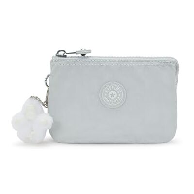 Kipling Creativity S Clutch voor dames, grijs (020), Medium Kipling Creativity S Clutch voor dames, grijs (020), Medium