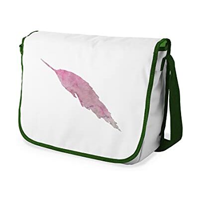 Bonamaison Digitaal bedrukte Messenger schooltas met kaki riem voor studenten, crossbody tas, koerierstas, schoudertas voor kinderen, meisjes, jongens, maat: 29x36 cm Bonamaison Digitaal bedrukte Messenger schooltas met kaki riem voor studenten, crossbody tas, koerierstas, schoudertas voor kinderen, meisjes, jongens, maat: 29x36 cm
