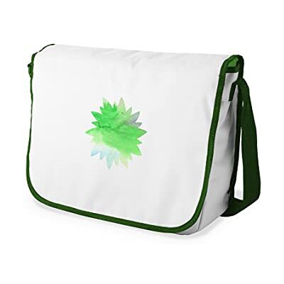 Bonamaison Digitaal bedrukte Messenger schooltas met kaki riem voor studenten, crossbody tas, koerierstas, schoudertas voor kinderen, meisjes, jongens, maat: 29x36 cm Bonamaison Digitaal bedrukte Messenger schooltas met kaki riem voor studenten, crossbody tas, koerierstas, schoudertas voor kinderen, meisjes, jongens, maat: 29x36 cm