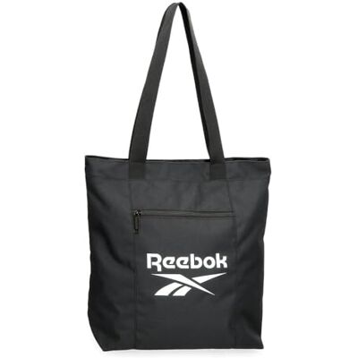 Reebok Ashland boodschappentas, zwart, 39 x 39 x 12 cm, polyester, van Joumma Bags, Zwart, Eén maat, boodschappentas Reebok Ashland boodschappentas, zwart, 39 x 39 x 12 cm, polyester, van Joumma Bags, Zwart, Eén maat, boodschappentas