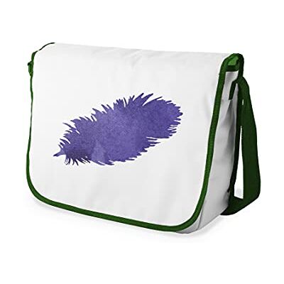 Bonamaison Digitaal bedrukte Messenger schooltas met kaki riem voor studenten, crossbody tas, koerierstas, schoudertas voor kinderen, meisjes, jongens, maat: 29x36 cm Bonamaison Digitaal bedrukte Messenger schooltas met kaki riem voor studenten, crossbody tas, koerierstas, schoudertas voor kinderen, meisjes, jongens, maat: 29x36 cm
