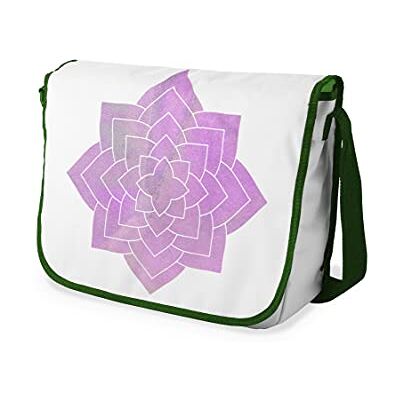 Bonamaison Digitaal bedrukte Messenger schooltas met kaki riem voor studenten, crossbody tas, koerierstas, schoudertas voor kinderen, meisjes, jongens, maat: 29x36 cm Bonamaison Digitaal bedrukte Messenger schooltas met kaki riem voor studenten, crossbody tas, koerierstas, schoudertas voor kinderen, meisjes, jongens, maat: 29x36 cm
