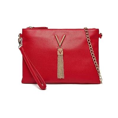 Valentino Divina handtas voor dames, rood (rosso), Eén Maat Valentino Divina handtas voor dames, rood (rosso), Eén Maat