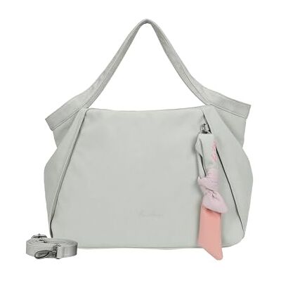 Fritzi aus Preussen Fritzi Slouchy Sky Shopper Stony Leo damestas schoudertas shopper handtas nylon tas ritssluiting binnenvak verstelbare riem ruime vrijetijdstas reizen stad 30 x 48 x 14 cm, Saliegroen Fritzi aus Preussen Fritzi Slouchy Sky Shopper Stony Leo damestas schoudertas shopper handtas nylon tas ritssluiting binnenvak verstelbare riem ruime vrijetijdstas reizen stad 30 x 48 x 14 cm, Saliegroen