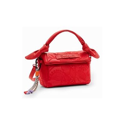 Desigual handtas schoudertas Alpha Loverty Hand Bag Carmine rood Desigual handtas schoudertas Alpha Loverty Hand Bag Carmine rood