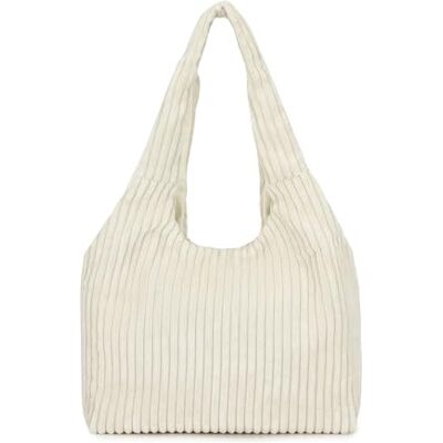 Miss Lulu Tote Bag, universitaire tas voor dames, grote dameshandtassen, schoudertas, casual schoudertas met grote capaciteit, Beige, Eén maat Miss Lulu Tote Bag, universitaire tas voor dames, grote dameshandtassen, schoudertas, casual schoudertas met grote capaciteit, Beige, Eén maat