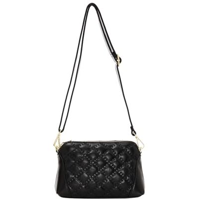 FELIPA Dames handtas tas clutch, zwart, zwart, Eén Maat FELIPA Dames handtas tas clutch, zwart, zwart, Eén Maat