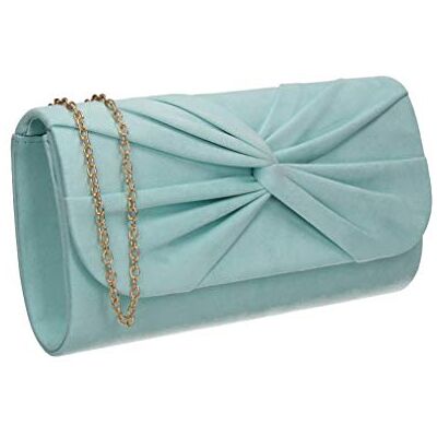SwankySwans Louise Clutch voor dames, munt, Eén Maat SwankySwans Louise Clutch voor dames, munt, Eén Maat