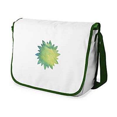 Bonamaison Digitaal bedrukte Messenger schooltas met kaki riem voor studenten, crossbody tas, koerierstas, schoudertas voor kinderen, meisjes, jongens, maat: 29x36 cm Bonamaison Digitaal bedrukte Messenger schooltas met kaki riem voor studenten, crossbody tas, koerierstas, schoudertas voor kinderen, meisjes, jongens, maat: 29x36 cm