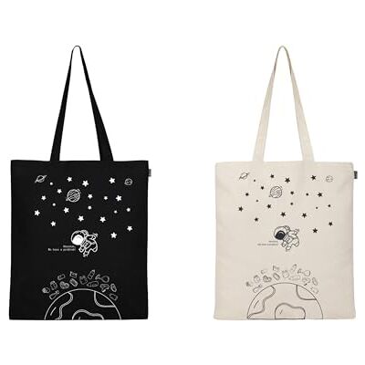 Eco Right Unisex Stoffbeutel, Tote Bag Eesthetic, Einkaufstasche Canvas Tragetasche & Stofftasche Damen Dead, Zwart Natuurlijk Houston, Eén maat, Utility Eco Right Unisex Stoffbeutel, Tote Bag Eesthetic, Einkaufstasche Canvas Tragetasche & Stofftasche Damen Dead, Zwart Natuurlijk Houston, Eén maat, Utility